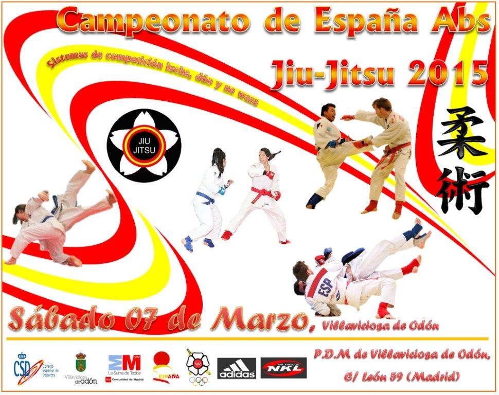 Cartel CTO ESP ABS JIU-JITSU 2015