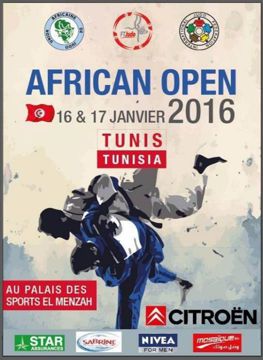 Cartel African Open Judo Tunez