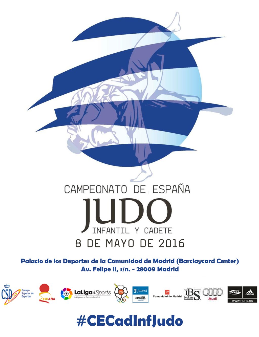 Cartel Cpto Espana Infantil y Cadete 08-05-16