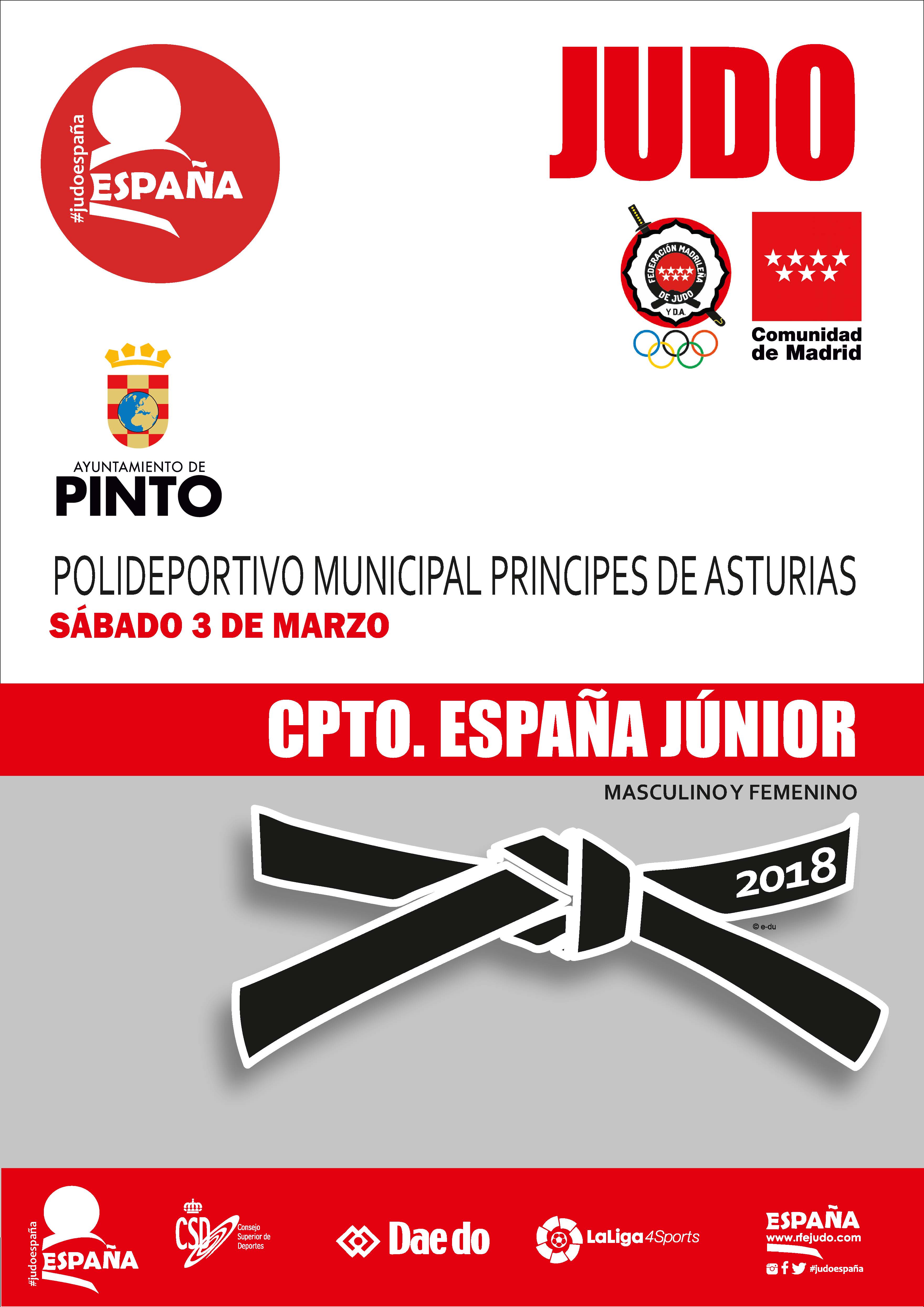 CARTEL cpto. esp júnior 2018